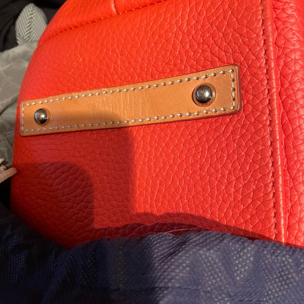 Dooney & Burke Pebbled Leather Dome Satchel - Picture 6 of 6